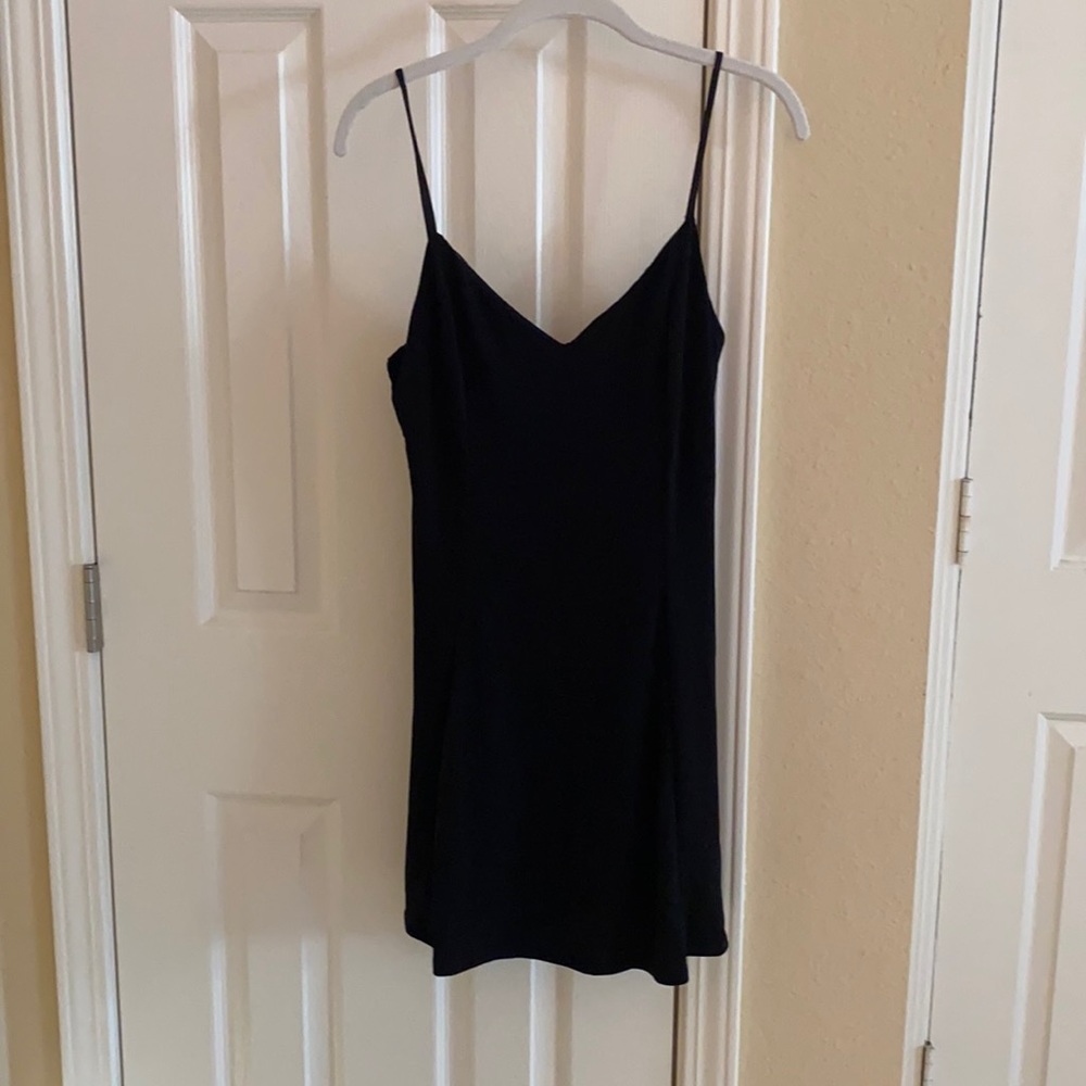 Urban outfitters low back black dress. Size M with tags
